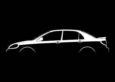 Corolla XRS (E120) Silhouette