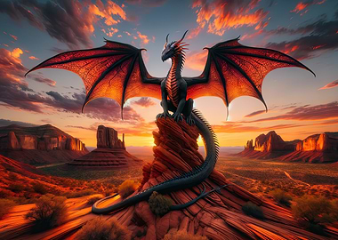 Sonoran Sunset Dragon