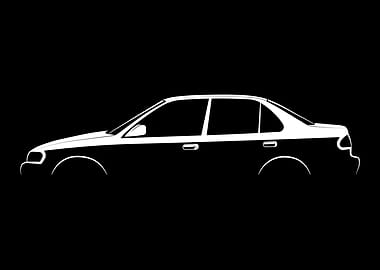 Corolla (E110) Silhouette