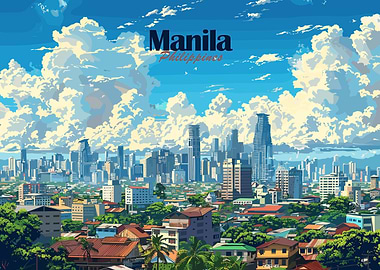 Manila Skyline