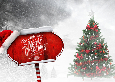 Merry Christmas Sign