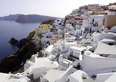 Santorini Village View