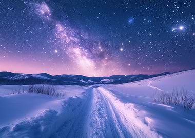 Celestial Winter Dreamscape