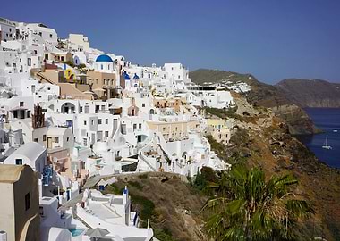 Santorini Village View