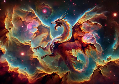 interstellar Dragon Nebula