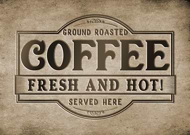 Vintage Ground roasted coffee