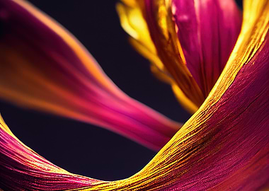 Close-up of a Flower Petal