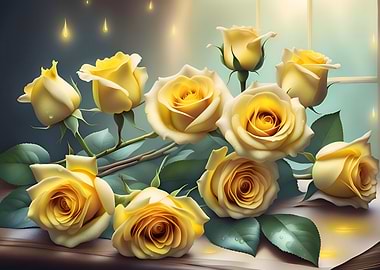 Yellow Rose Bouquet