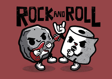 Rock and Roll Toilet Paper