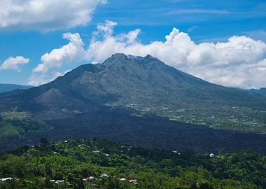 Volcanic Mountain Bali