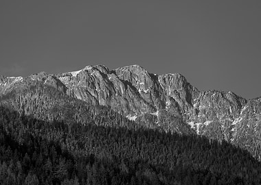 Snowy Mountain Range