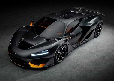 Black McLaren Speedtail