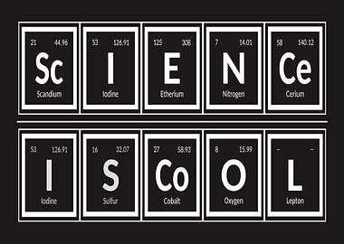 Science is Cool Periodic Table