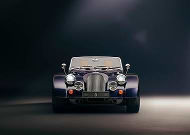 Dark Blue Morgan Roadster