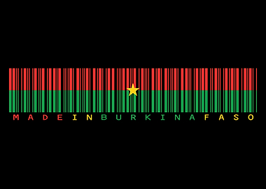 Burkina Faso Barcode