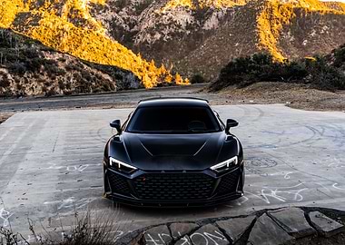 Black Audi R8