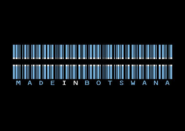 Botswana Barcode Design