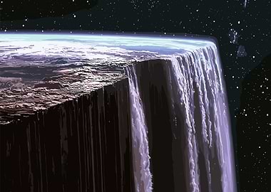 Space Waterfall
