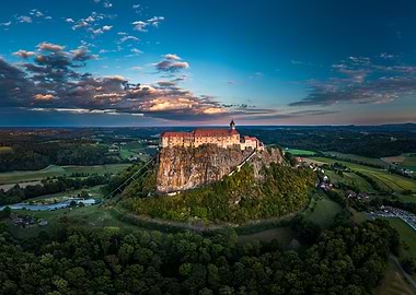 Riegersburg Castle, Aerial View, Styria