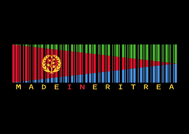 Eritrea Flag Barcode