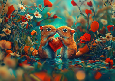 Squirrels in Love