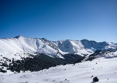 Snowy Mountain Range