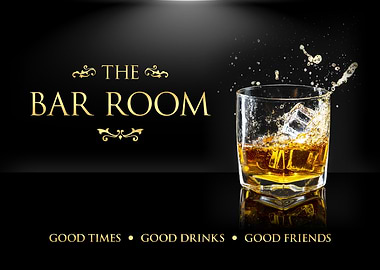 The Bar Room Sign