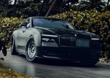 Black Rolls Royce Phantom