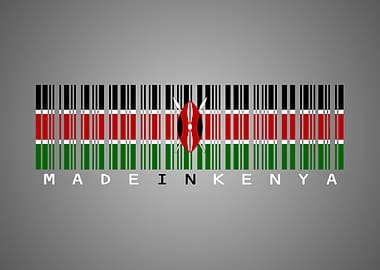 Kenya Flag Barcode