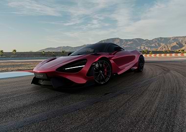 McLaren 765LT on Track