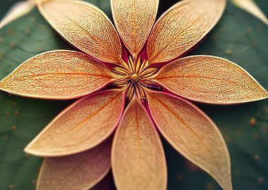 Golden Flower Close-up