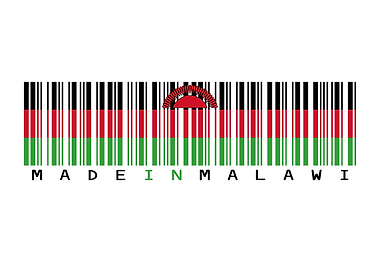 Malawi Flag Barcode