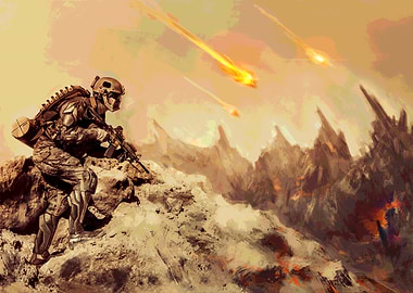 Post-Apocalyptic Soldier