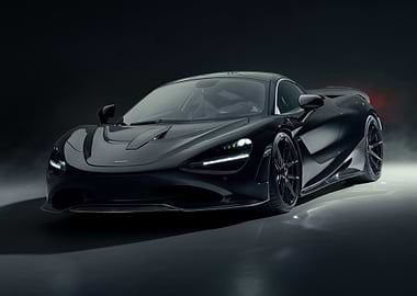 Black McLaren 720S