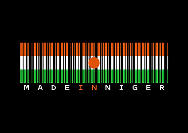 Niger Barcode Flag