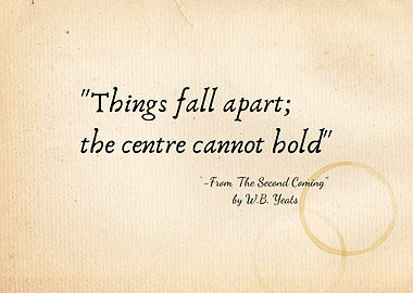 Yeats Quote - The Second Coming