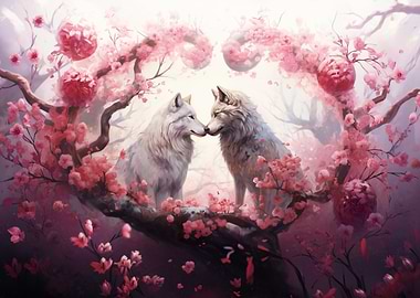 Wolves in Blossom