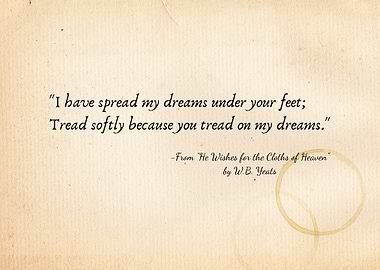 W.B. Yeats Quote