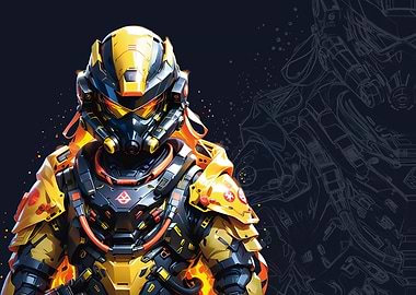 The SWAT Cyborg SWT HAZMAT