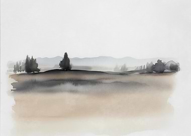 Watercolor Landscape