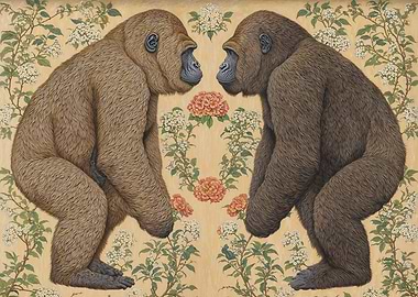 William Morris Gorilla Botanical