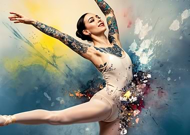 Tattoed Ballerina