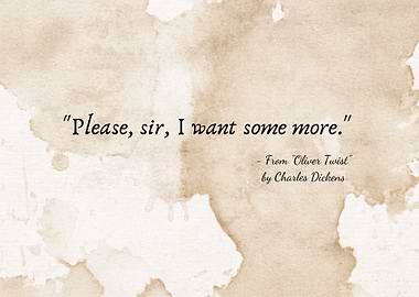 Oliver Twist Quote
