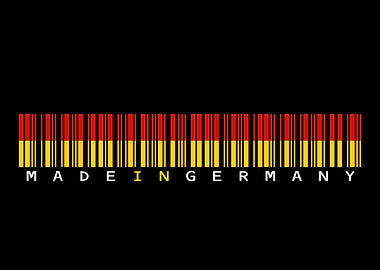 Made in Germany Barcode