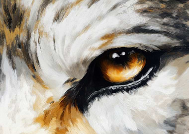 Wolf Eye Close-Up