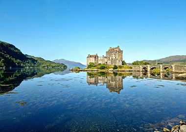 Eilean Donan Castle Reflection