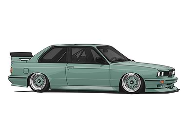 BMW E30 M3 Taifun Bagged