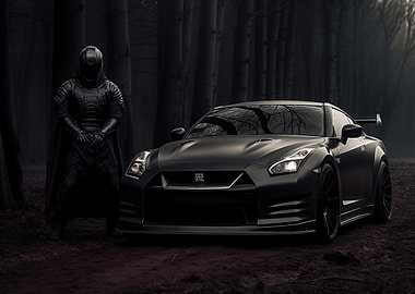 Black Knight & Nissan GTR