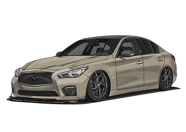 Infiniti Q50 Bagged