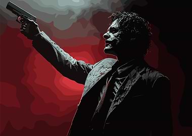 Bloody Suit, Gun Raised